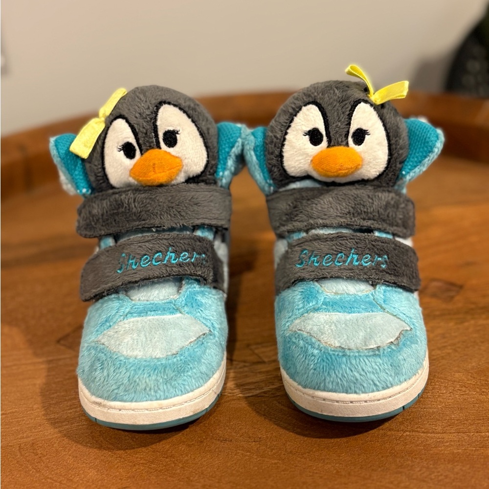 Skechers Kids' Blue Penguin Shoes